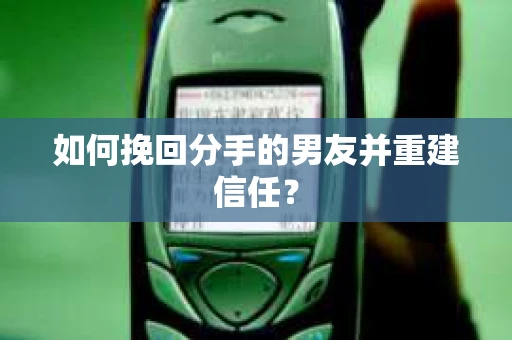 如何挽回分手的男友并重建信任？