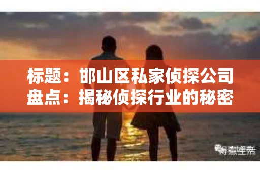 标题：邯山区私家侦探公司盘点：揭秘侦探行业的秘密角落