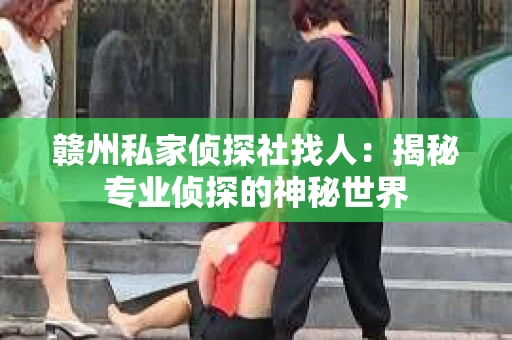 赣州私家侦探社找人：揭秘专业侦探的神秘世界