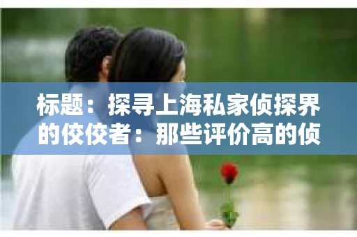 标题：探寻上海私家侦探界的佼佼者：那些评价高的侦探公司